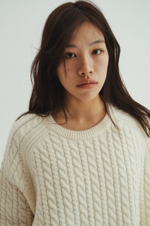 Charlotte - Korean Women Fashion - #momslook - W Twisted knit - 3
