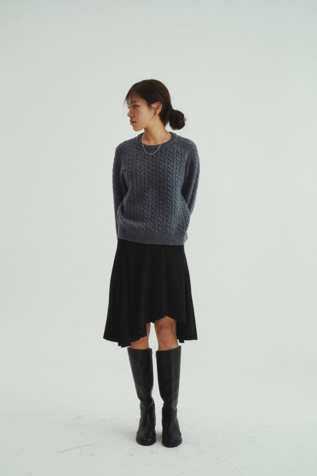 Charlotte - Korean Women Fashion - #momslook - W Twisted knit - 9