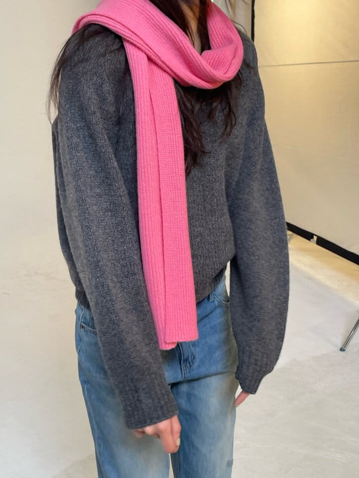 Charlotte - Korean Women Fashion - #momslook - V Neck Knit - 4