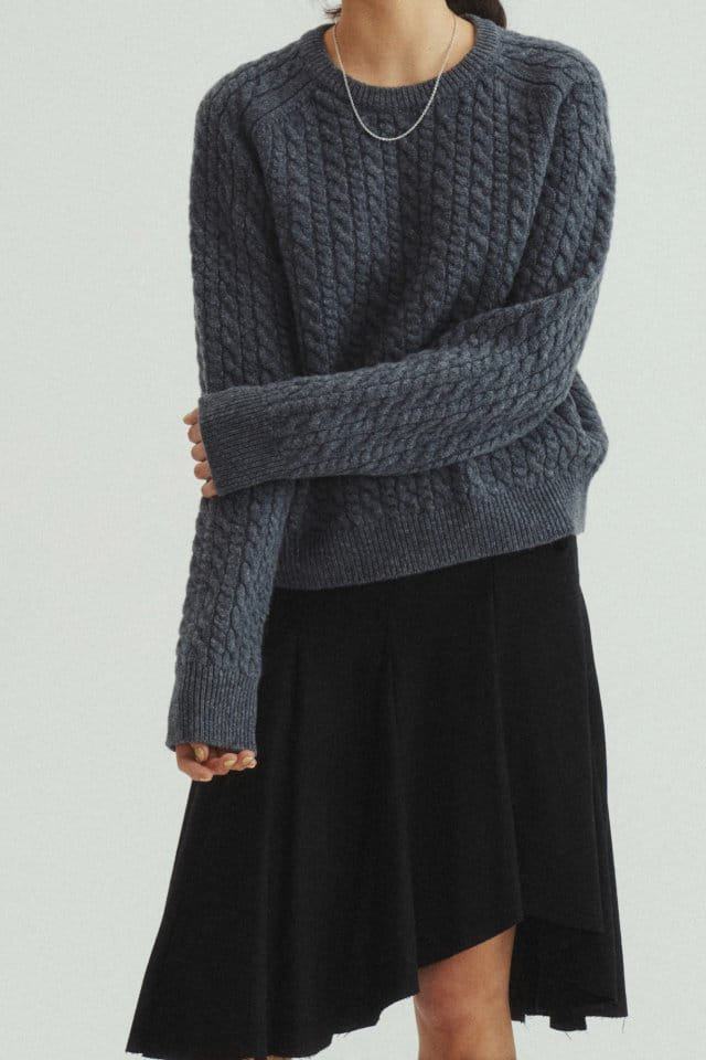 Charlotte - Korean Women Fashion - #womensfashion - W Twisted knit - 10