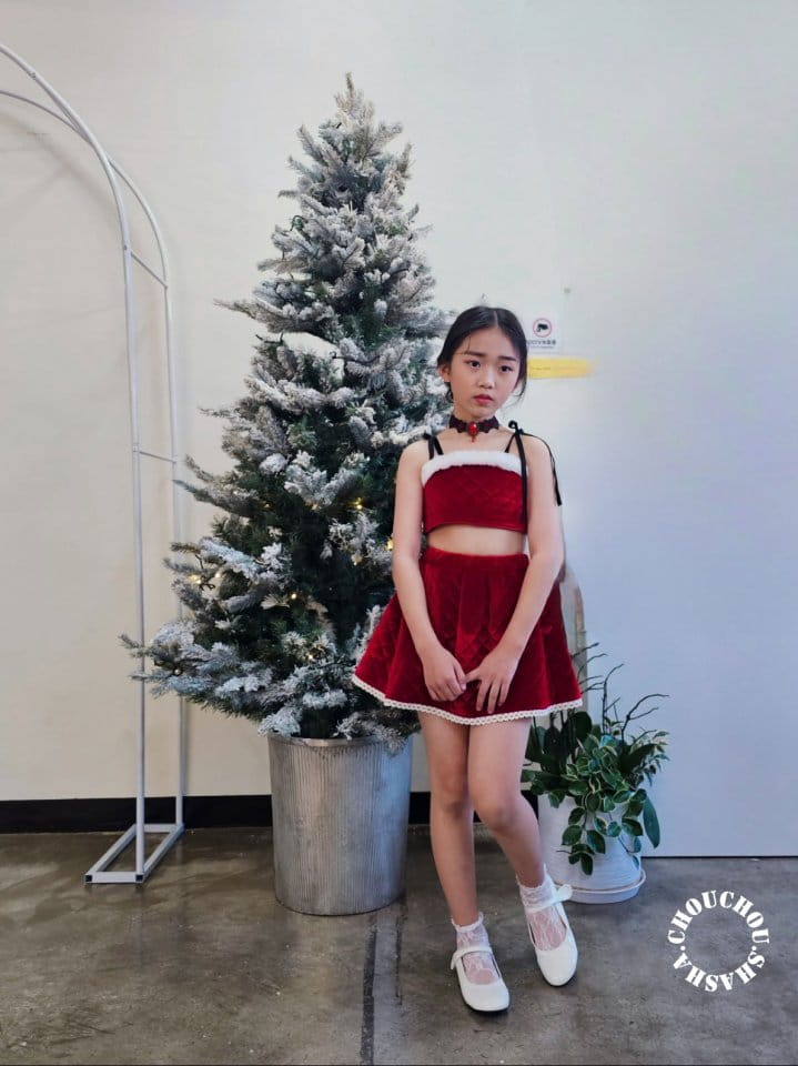 Chouchou Shasha - Korean Children Fashion - #childofig - Ruby Fluffy Bustier
