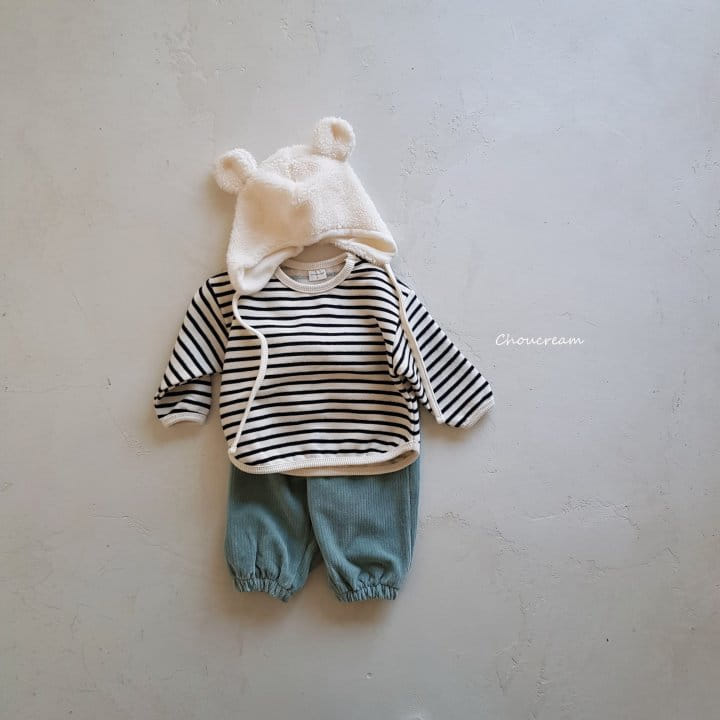 Choucream - Korean Baby Fashion - #babyboutiqueclothing - Winter ST Piping Tee - 6