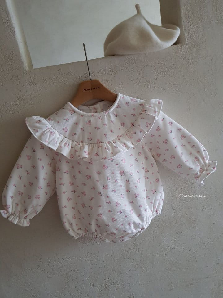 Choucream - Korean Baby Fashion - #babygirlfashion - Small Flower Body Suit - 6