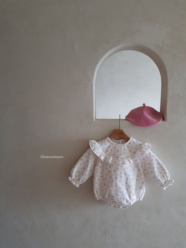 Choucream - Korean Baby Fashion - #babylifestyle - Small Flower Body Suit - 7