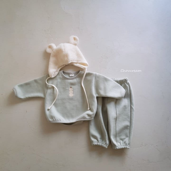 Choucream - Korean Baby Fashion - #babywear - Snowman Tee - 4