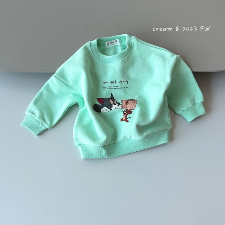 Cream Bbang - Korean Children Fashion - #Kfashion4kids - Cheese Fleece Sweatshirt - 9