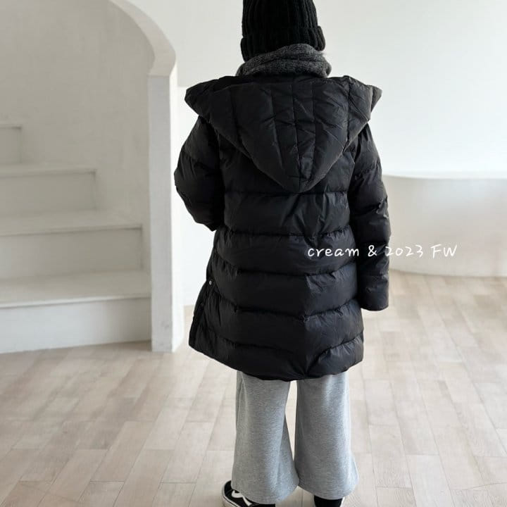 Cream Bbang - Korean Children Fashion - #Kfashion4kids - Hoody Long Padding - 5