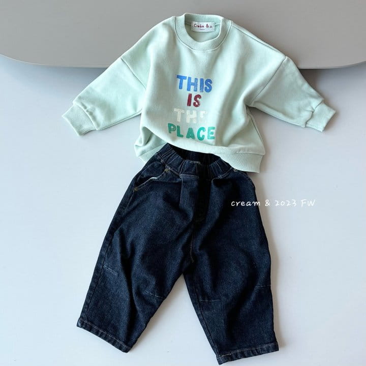 Cream Bbang - Korean Children Fashion - #childofig - This Is Fleece Sweatshirt - 7