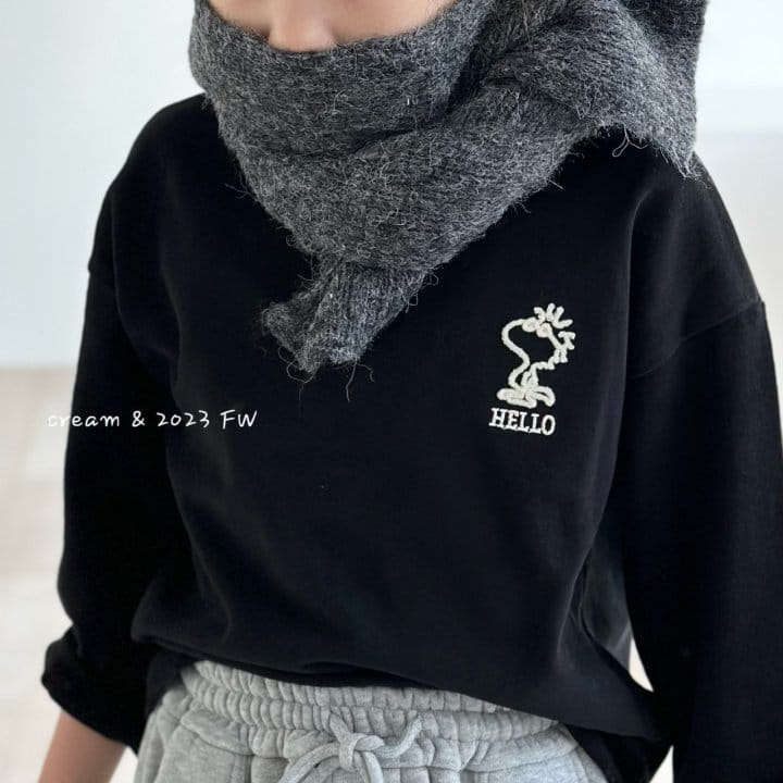 Cream Bbang - Korean Children Fashion - #stylishchildhood - Brushed Knit Muffler - 4