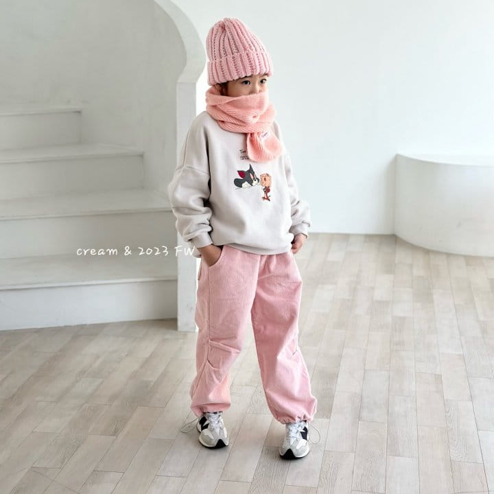 Cream Bbang - Korean Children Fashion - #childrensboutique - Brushed Knit Muffler - 5