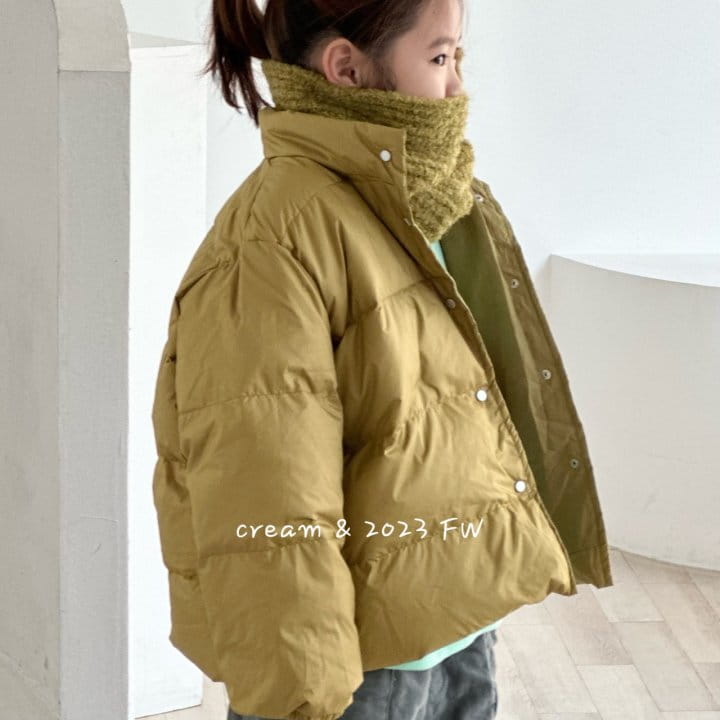 Cream Bbang - Korean Children Fashion - #fashionkids - Down Short Padding - 4