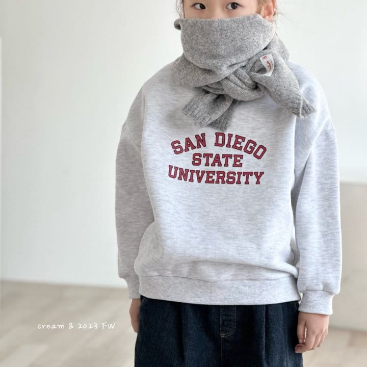 Cream Bbang - Korean Children Fashion - #kidzfashiontrend - W Basic Muffler - 7