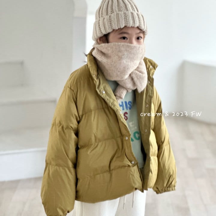 Cream Bbang - Korean Children Fashion - #kidzfashiontrend - Down Short Padding - 6