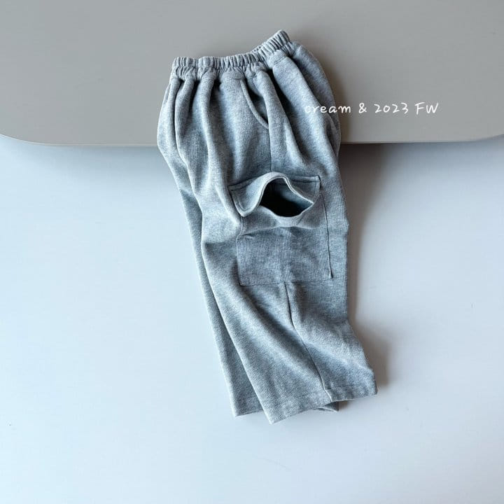 Cream Bbang - Korean Children Fashion - #littlefashionista - Banding Hardtack Wide Pants - 7