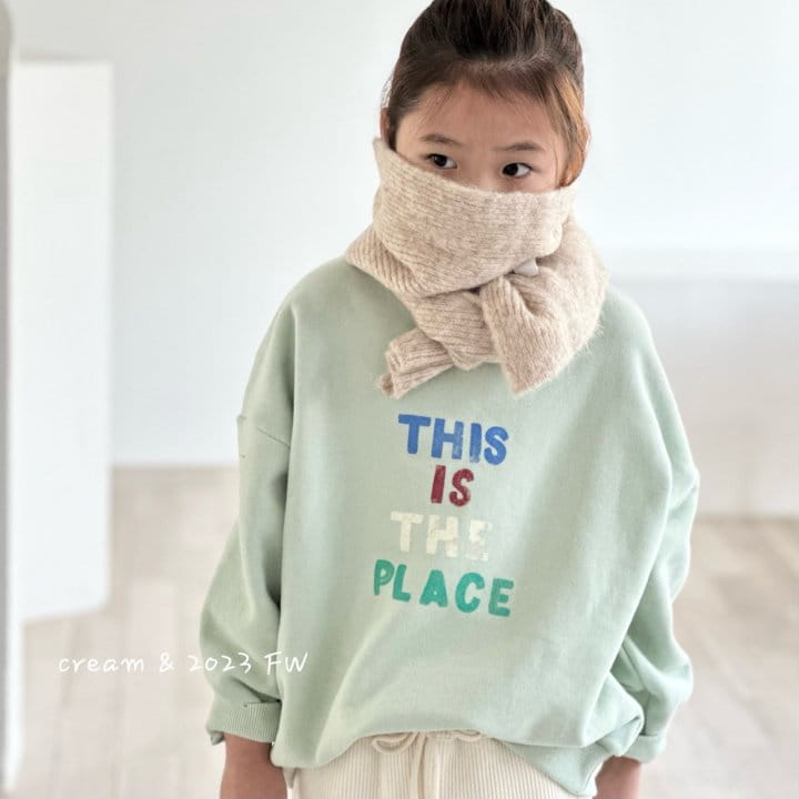 Cream Bbang - Korean Children Fashion - #magicofchildhood - This Is Fleece Sweatshirt