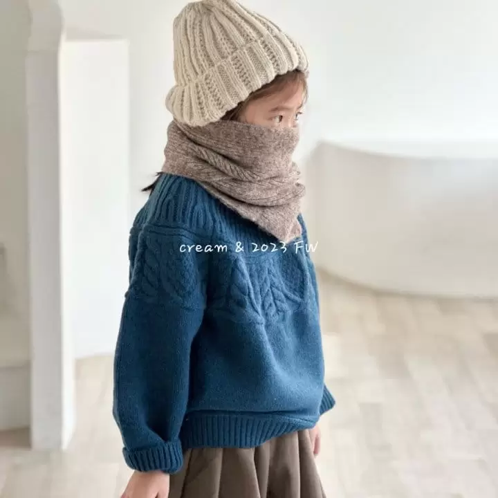 Cream Bbang - Korean Children Fashion - #magicofchildhood - Knit Sweater - 4