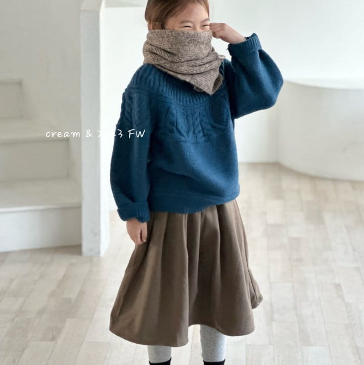 Cream Bbang - Korean Children Fashion - #stylishchildhood - Knit Sweater - 8