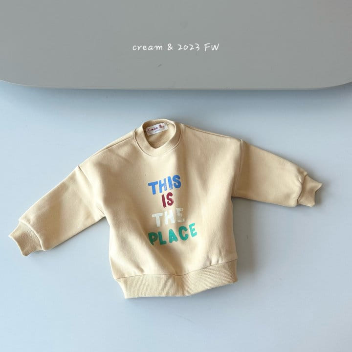 Cream Bbang - Korean Children Fashion - #toddlerclothing - This Is Fleece Sweatshirt - 5