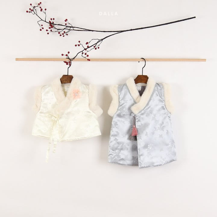 Dalla - Korean Children Fashion - #childrensboutique - Happy Day Girl Vest - 3