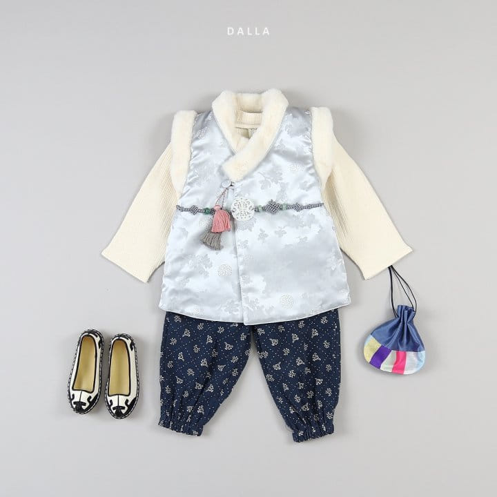 Dalla - Korean Children Fashion - #designkidswear - Happy Day Boy Vest - 4