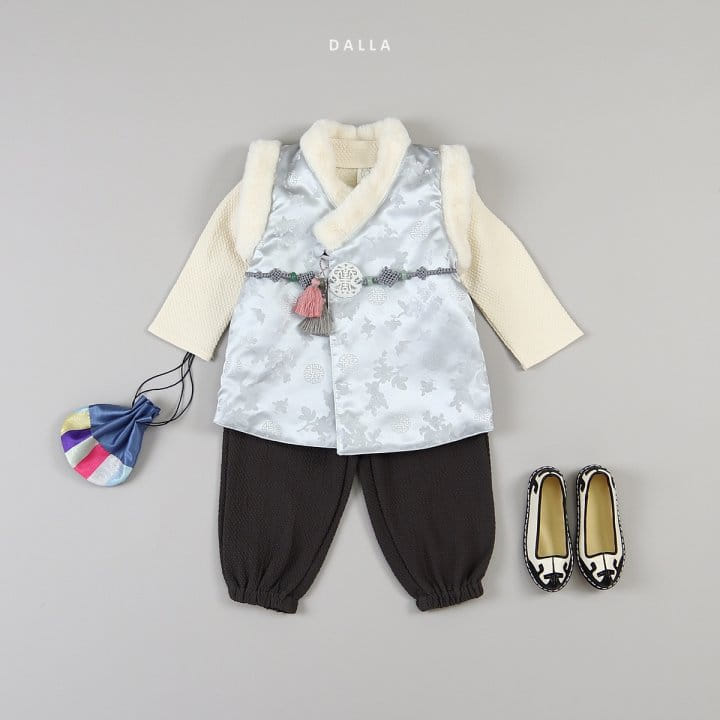 Dalla - Korean Children Fashion - #fashionkids - Happy Day Boy Vest - 5