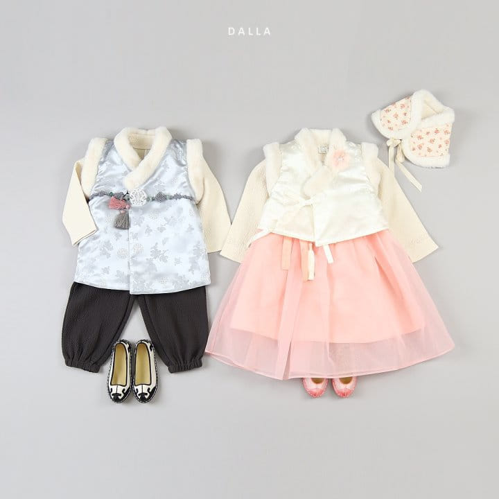 Dalla - Korean Children Fashion - #kidsstore - Happy Day Girl Vest - 8