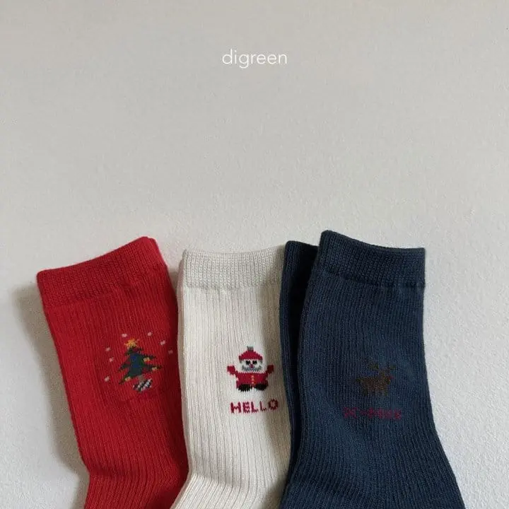 Digreen - Korean Children Fashion - #childofig - Ho Ho Socks