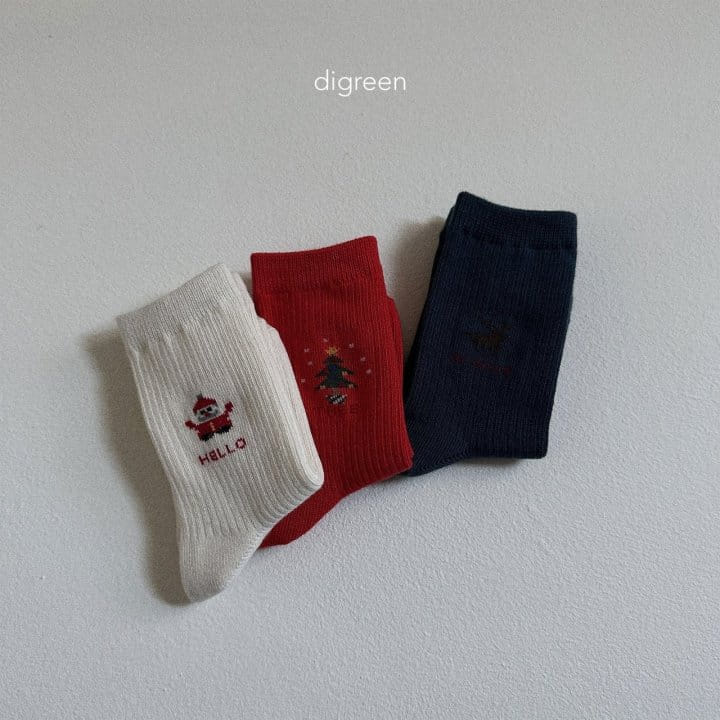 Digreen - Korean Children Fashion - #designkidswear - Ho Ho Socks - 4