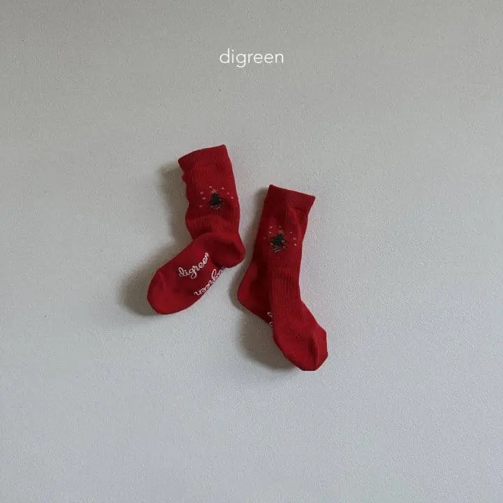 Digreen - Korean Children Fashion - #kidsstore - Ho Ho Socks - 7