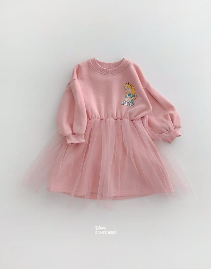 Dsaint - Korean Children Fashion - #childofig - Shy A Mesh Fleece One-Piece - 4