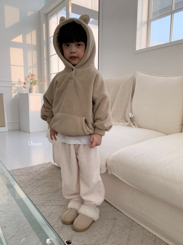 Dsaint - Korean Children Fashion - #kidsshorts - Bear Bboggle Hoody - 2