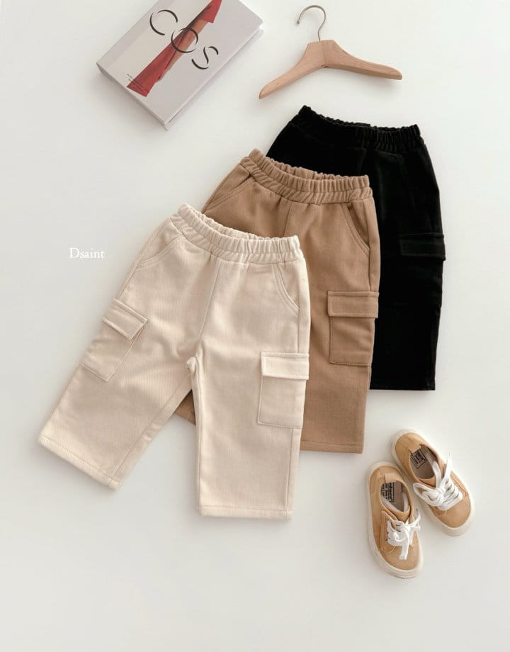 Dsaint - Korean Children Fashion - #kidsstore - Do It C Cargo Pants - 3