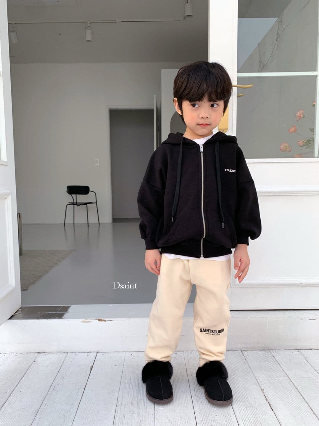 Dsaint - Korean Children Fashion - #kidsstore - World Jogger Pants - 7