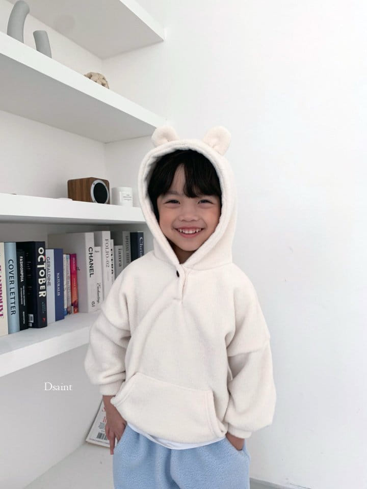 Dsaint - Korean Children Fashion - #kidsstore - Bear Bboggle Hoody - 4