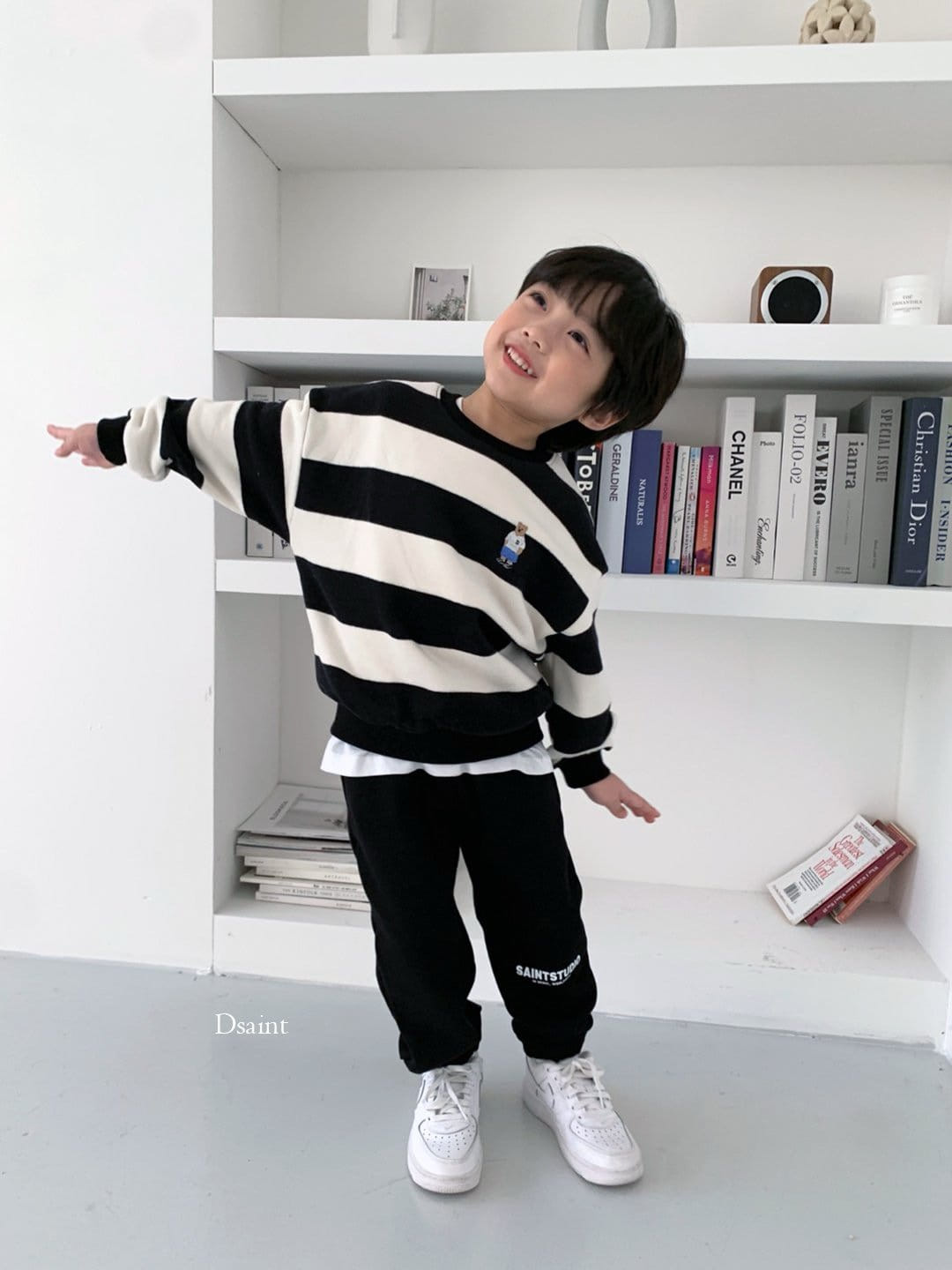 Dsaint - Korean Children Fashion - #littlefashionista - World Jogger Pants - 10