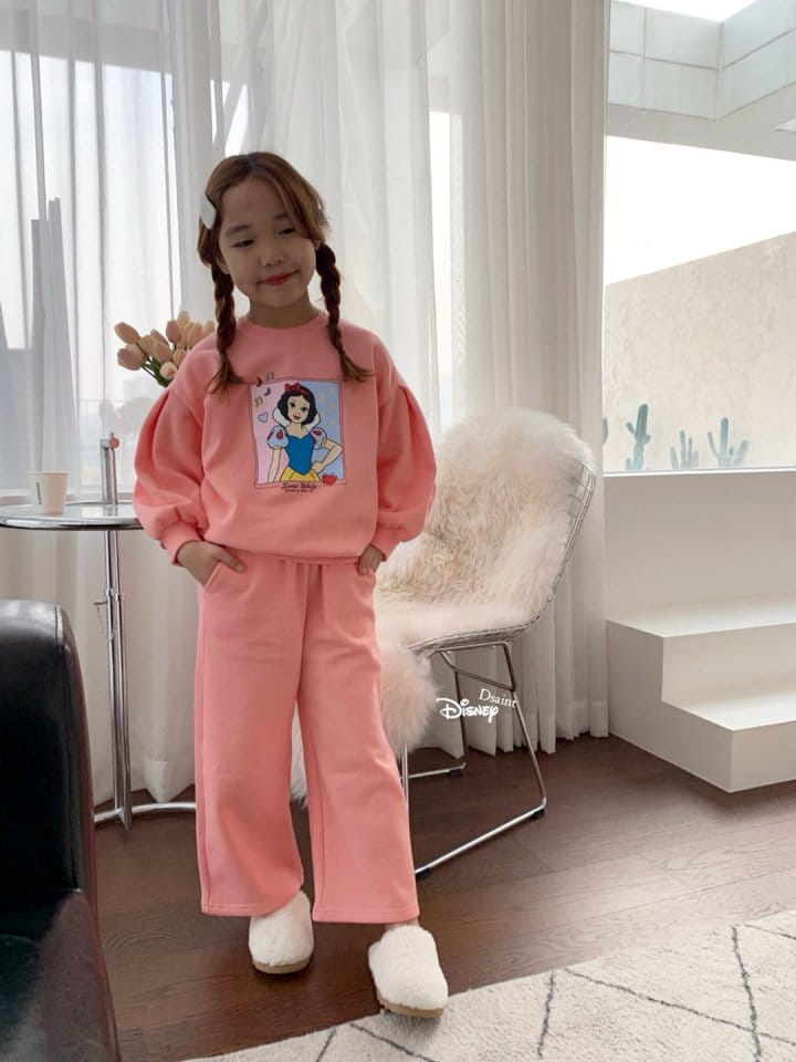 Dsaint - Korean Children Fashion - #magicofchildhood - Pretty Princess Puff Fleece Top Bottom Set - 11