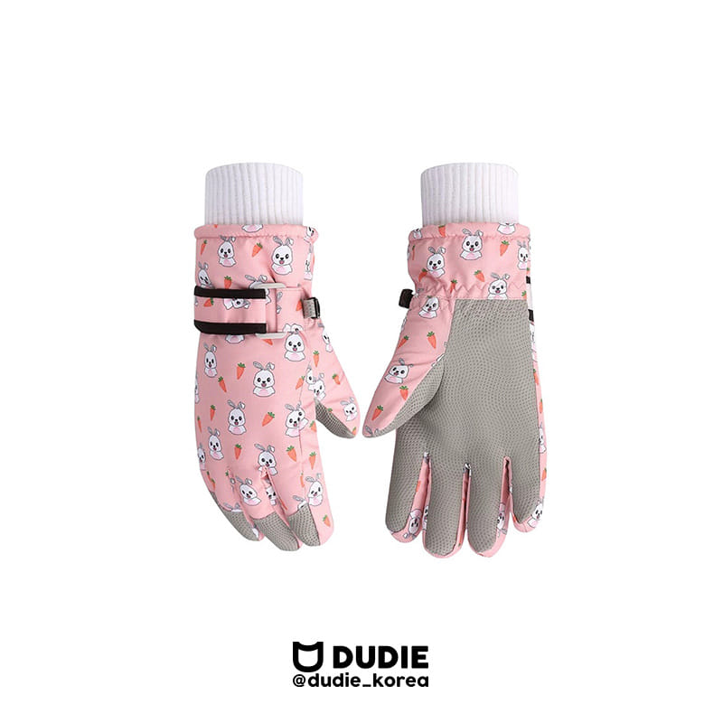 Dudie - Korean Children Fashion - #childrensboutique - Art Works Ski Gloves