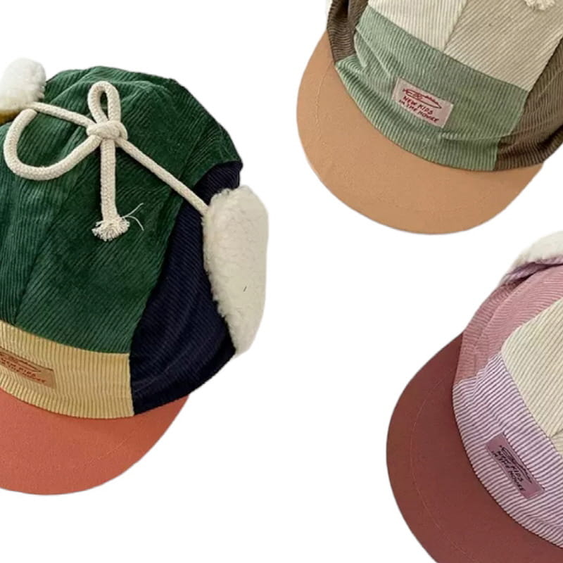 Dudie - Korean Children Fashion - #designkidswear - Mix Pick Hats - 6