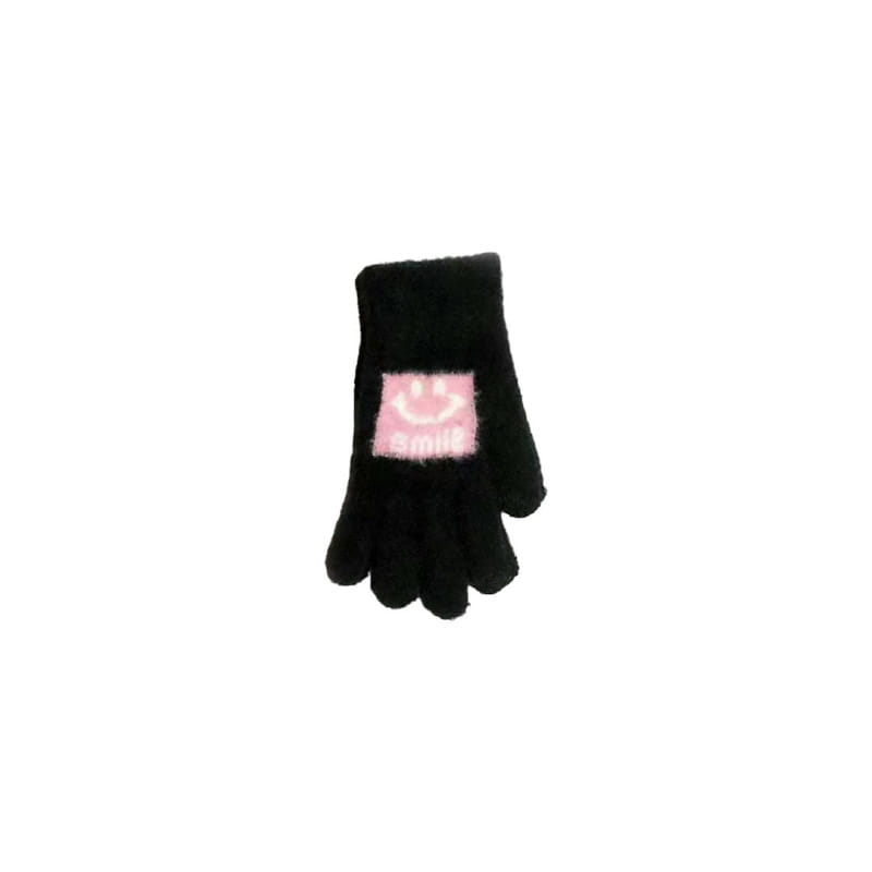 Dudie - Korean Children Fashion - #designkidswear - Angora Smile Gloves - 5