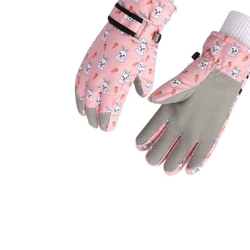 Dudie - Korean Children Fashion - #kidsshorts - Art Works Ski Gloves - 5