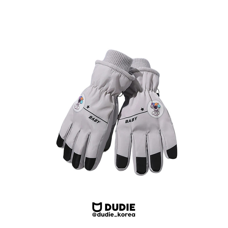 Dudie - Korean Children Fashion - #Kfashion4kids - Spacewear Ski Gloves - 4