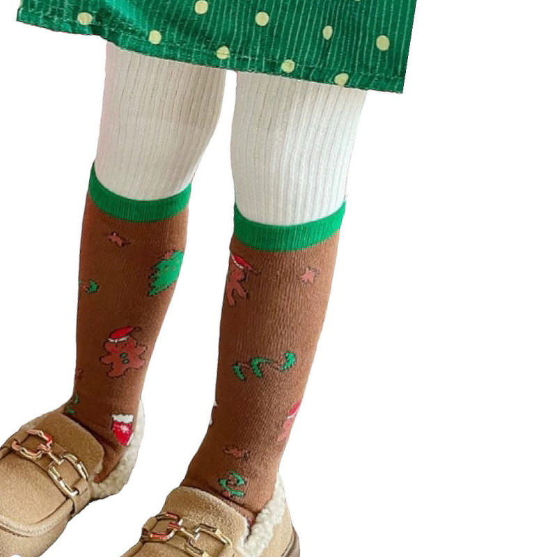 Dudie - Korean Children Fashion - #magicofchildhood - Merry Bear Socks Set - 2