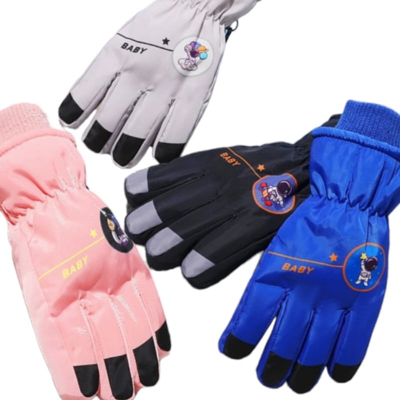 Dudie - Korean Children Fashion - #magicofchildhood - Spacewear Ski Gloves - 5