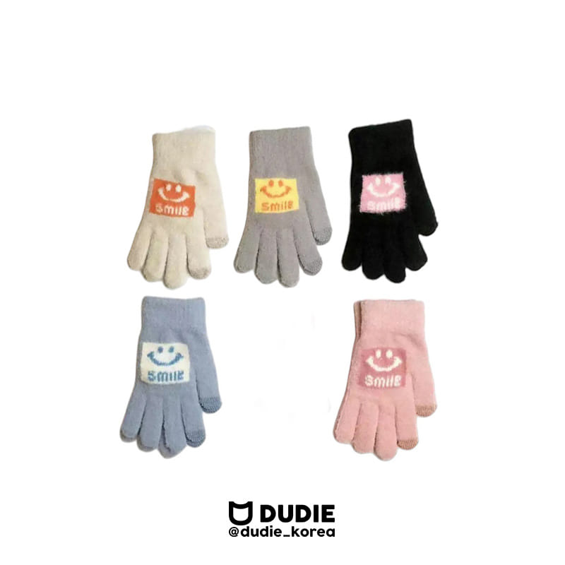 Dudie - Korean Children Fashion - #prettylittlegirls - Angora Smile Gloves