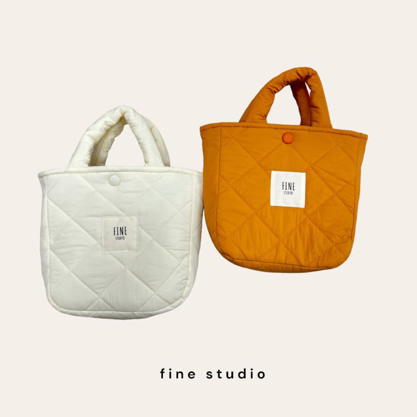 Fine-Studio - Korean Children Fashion - #designkidswear - Mini Quilting Bag - 3