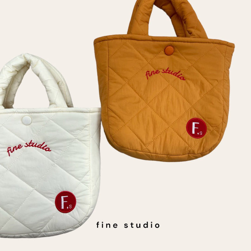 Fine-Studio - Korean Children Fashion - #fashionkids - Mini Quilting Bag - 5
