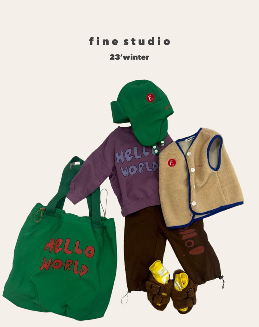 Fine-Studio - Korean Children Fashion - #kidzfashiontrend - Cushy Fluffy Vest - 6