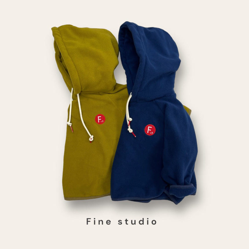 Fine-Studio - Korean Children Fashion - #minifashionista - Fleece Hoody - 6