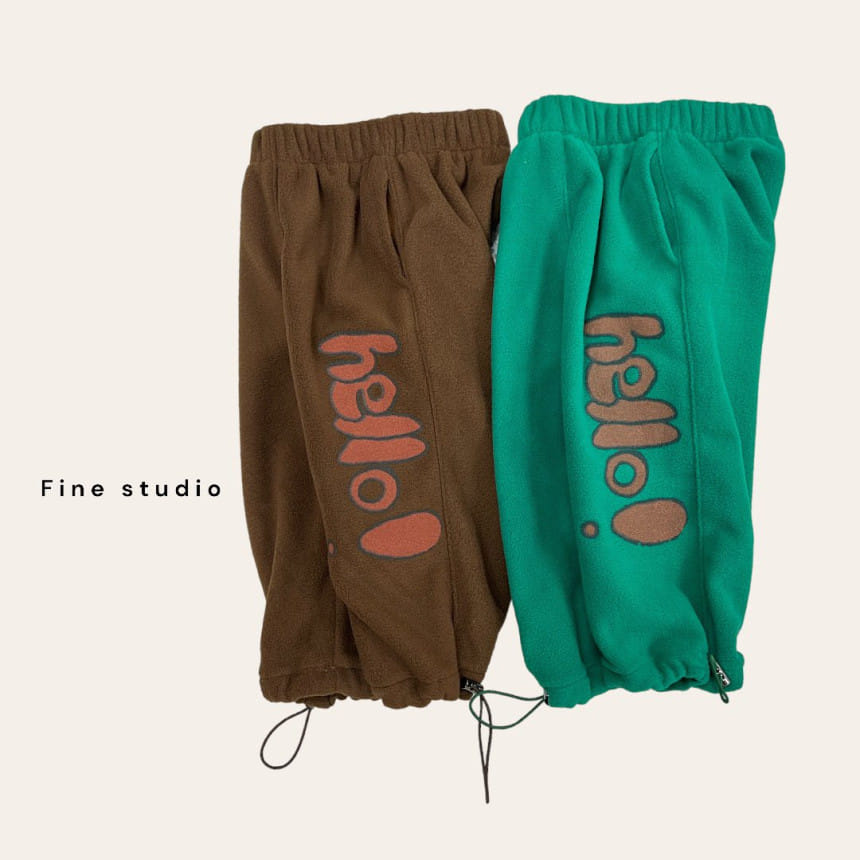 Fine-Studio - Korean Children Fashion - #minifashionista - Hello Pants - 5