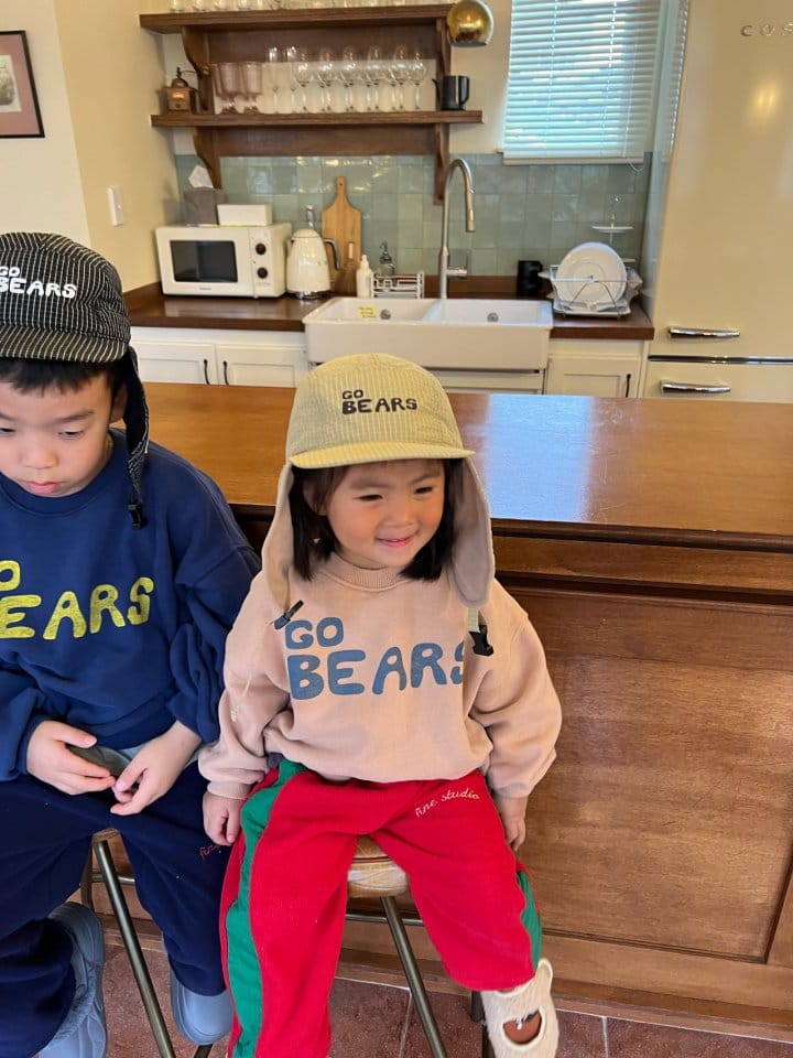 Fine-Studio - Korean Children Fashion - #stylishchildhood - Bear Ear Cap - 3